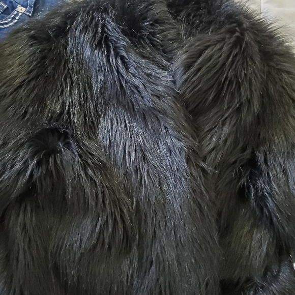 EUC FOREVER 21 FAUX FUR JACKET SIZE 2X - Picture 5 of 5